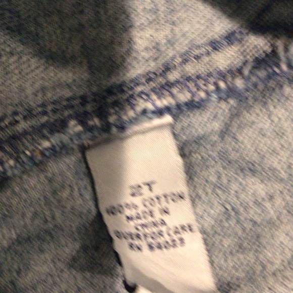 Vintage old navy denim overalls size 2t - Picture 5 of 5